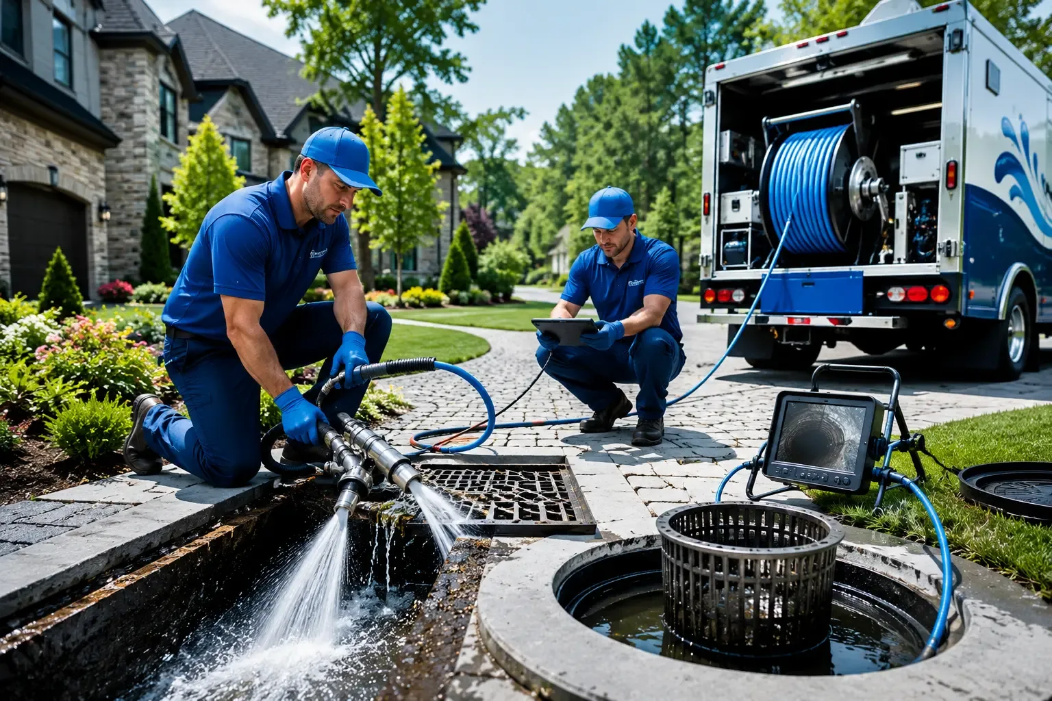 Local outdoor drain cleaning professionals in Greene, RI